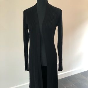 White House Black Market Black Duster